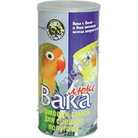 Фото товара - ВАКА Люкс 900 г корм для средних попугаев 1х8