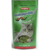 Фото товара - BEAPHAR Catnip-Bits 35 г 75 шт подушечки для кошек с кошачьей мятой 1х18