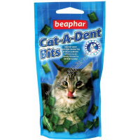 Фото товара - BEAPHAR Cat-A-Dent-Bits 35 г подушечки для кошек для чистки зубов