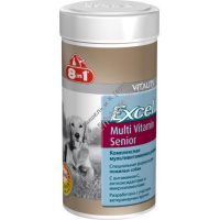 Фото товара - 8 IN 1 Excel Multi Vit - Senior 70 таб комплексная мультивитаминная добавка для пожилых собак 1х12