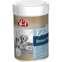 Фото товара - 8 IN 1 Excel Brewer’s Yeast 260 таб комплексная добавка для собак и кошек с пивными дрожжами 1х24