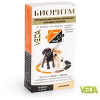 Фото товара - VEDA БИОРИТМ 24 г дополнительный функциональный витаминно-минеральный корм для щенков 1x5
