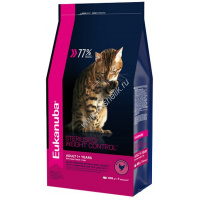 Фото товара - EUKANUBA ADULT STERILISED WEIGHT CONTROL 400 гр сухой корм для взрослых кошек с избыточным весом и стерилизованных 1х12