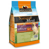 Фото товара - MEGLIUM ADULT GOLD 3 кг сухой корм для взрослых собак