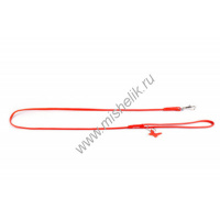 Фото товара - CoLLaR glamour 6 мм 122 см поводок круглый цвет красный