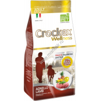 Фото товара - ПРОМО ЦЕНА - 45% CROCKEX Wellness 2 кг сухой корм для собак мелких пород ягненок с рисом 1х5