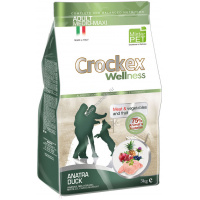 Фото товара - CROCKEX Wellness 3 кг сухой корм для собак средних и крупных пород утка с рисом