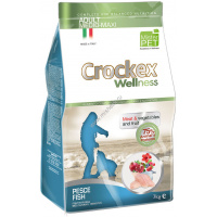 Фото товара - CROCKEX Wellness 3 кг сухой корм для собак средних и крупных пород рыба с рисом