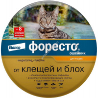 Фото товара - ELANCO Форесто 38 см ошейник от клещей и блох для кошек 1х36