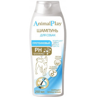 Фото товара - ANIMAL PLAY Протеиновый 250 мл шампунь для собак всех пород 1х12