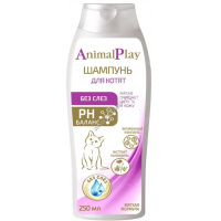 Фото товара - ANIMAL PLAY Без слез 250 мл шампунь для котят с витаминами и экстрактом календулы 1х12