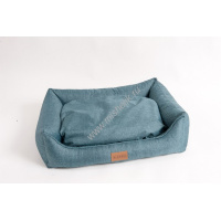 Фото товара - РАСПРОДАЖА -30% KATSU SOFA OPI BIG SIZE 130х115х14 см лежак для животных аквамариновый
