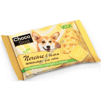 Фото товара - VEDA CHOCO DOG 30 г печенье в белом шоколаде лакомство для собак 1х14