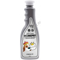 Фото товара - HOMEPET SILVER SERIES Стирать ТУТ средство 500 мл для стирки вещей домашних животных 1х15