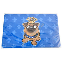 Фото товара - HOMEPET Dog king 28 см х 43 см коврик под миску