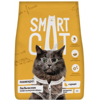Фото товара - SMART CAT 400 г сухой корм для взрослых кошек с курицей 1х10