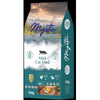 Фото товара - Mystic Adult Cat Food Chicken 15 кг сухой корм для кошек с курицей