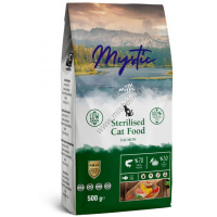 Фото товара - Mystic Sterilised Cat Food Salmon 0,5 кг сухой корм для стерилизованных кошек с лососем 1х20