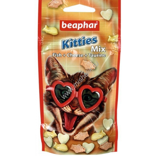 Большое фото товара - BEAPHAR Kitty`s MIX 32,5 г витаминизированное лакомство для кошек смесь 1х18, 49262. Вариант №1