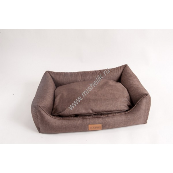 Большое фото товара - РАСПРОДАЖА -25% KATSU SOFA OPI BIG SIZE 124х93х29 см лежак для животных шоколадный, 65768. Вариант №1