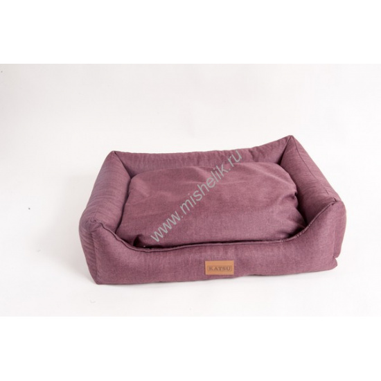 Большое фото товара - РАСПРОДАЖА -30% KATSU SOFA OPI BIG SIZE 130х115х14 см лежак для животных бордовый, 65772. Вариант №1