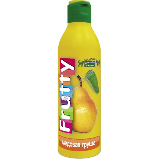 Большое фото товара - АВЗ FRUTTY 250 мл шампунь для собак и кошек медовая груша 1х27, 79912. Вариант №1
