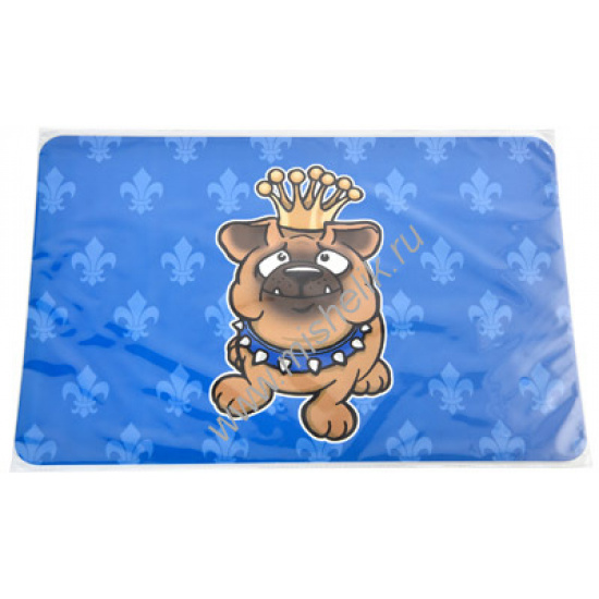 Большое фото товара - HOMEPET Dog king 28 см х 43 см коврик под миску, 80532. Вариант №1
